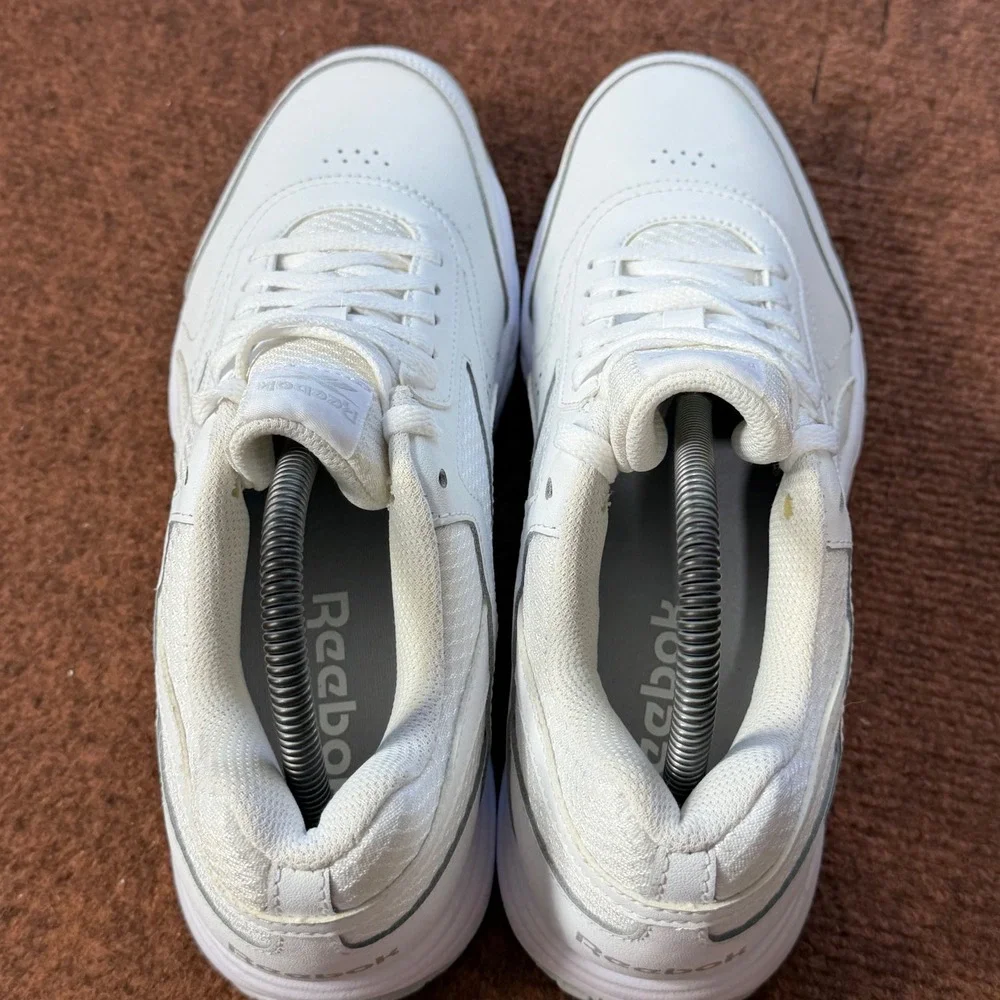 A+ Reebok Work N Cushion 4.0 White Slip Resistant Walking Shoes FU7354 Mens 8.5
